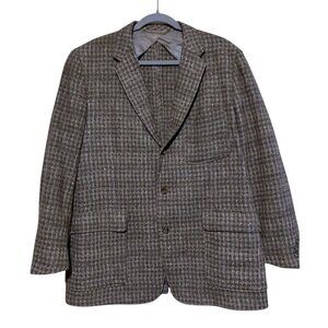 Vintage Joseph Horne Sport Coat XL Jacket Blazer Tweed Single Breasted
